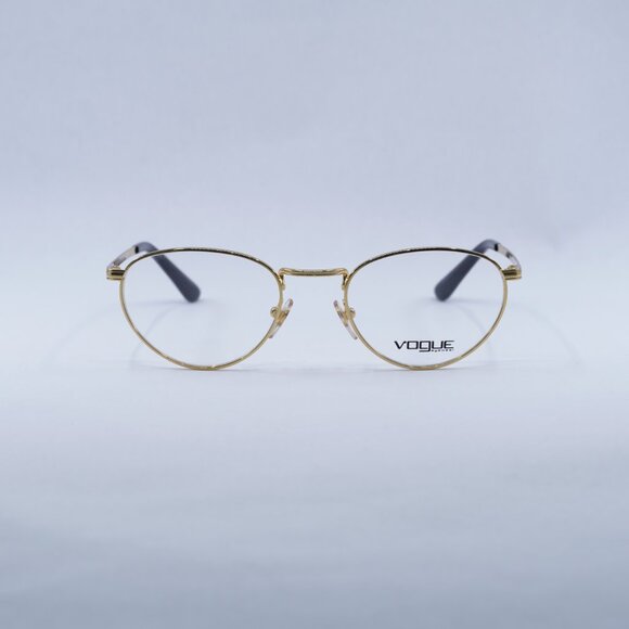 🕶️ New Vogue VO4084 280 Eyeglasses - Gold Frame - Picture 1 of 9
